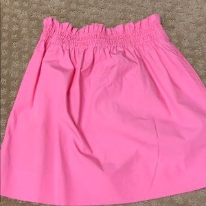 Pink j crew skirt